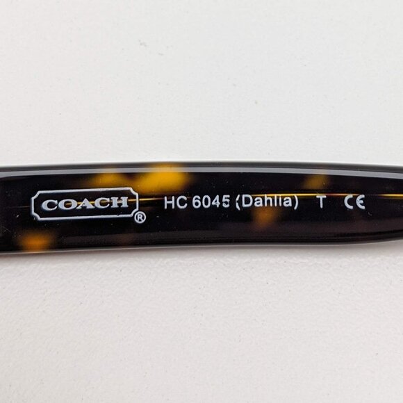 🕶️Coach HC6045 Dahlia 5147 Eyeglasses 51/18 135 /KAG149🕶️ - Picture 4 of 6